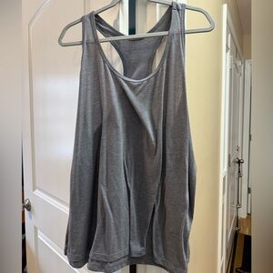 Old Navy Gray Racerback Tank Top